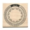 Circular Date Calendar Rubber Stamp -Little Craft Place 0402 007CircularCalendarRubberStamp2