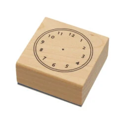 Clock Rubber Stamp -Little Craft Place 0402 020ClockRubberStamp2