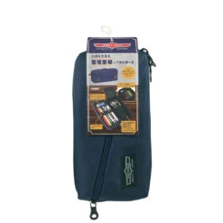 Kutsuwa Preserve Pen Case - Navy -Little Craft Place 184658985 o11