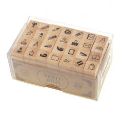 Petit Letter Stamp Set - Large Size - Stationery Icons