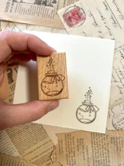 Potion Ink Bottle Rubber Stamp -Little Craft Place 63710df5ffceb11cddd185ef9366ed79d7ae7e47ec0fb106a05a20ac0a688e80