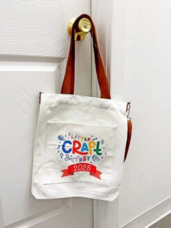 Crossbody Tote Bag - Little Craft Fest Exclusive -Little Craft Place 6451BAAB 8C45 4EA1 BE01 765DCFFF191B