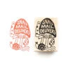Snail Mail Delivery Rubber Stamp