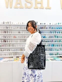 Stationery Addict Tote Bag - Little Craft Fest Exclusive 4 Stationery Addict Tote Bag - Little Craft Fest Exclusive -Little Craft Place 7999A856 21FD 46AB 8586 A0A29DF08423