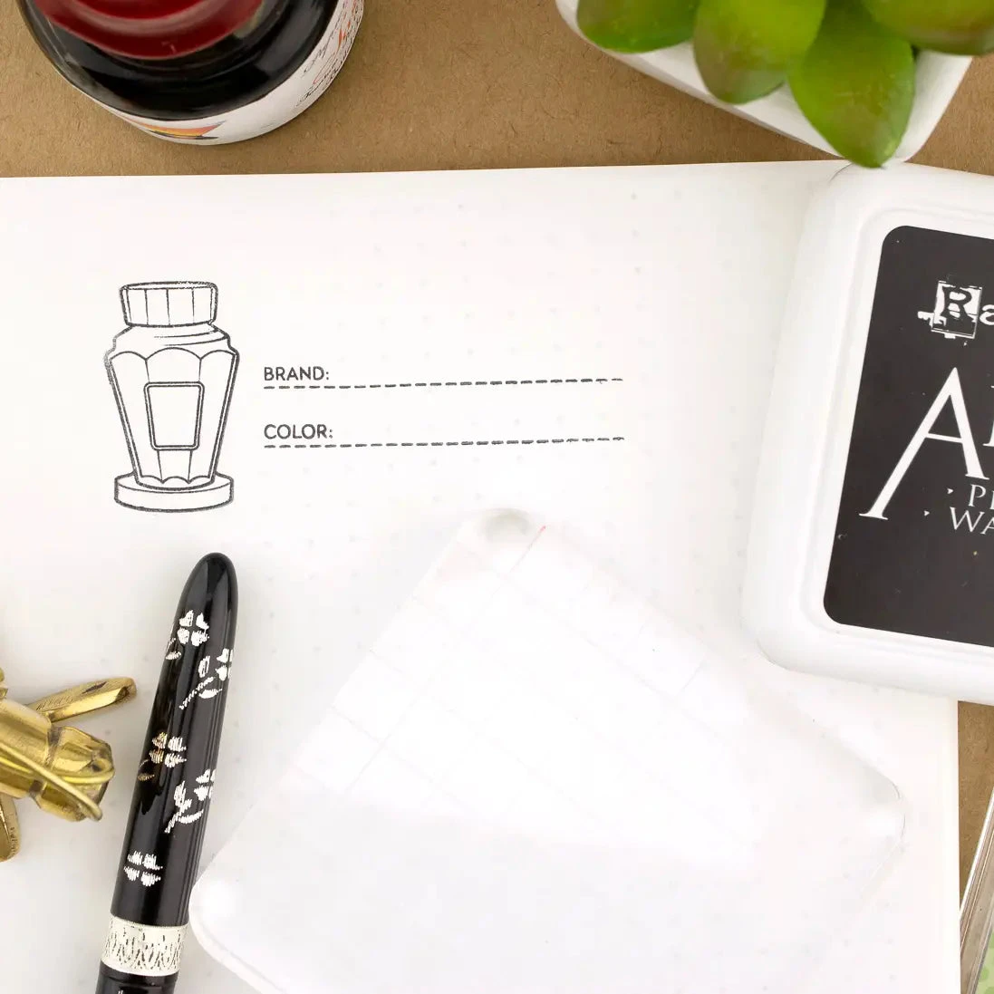 "Nibs & Ink" - 4"x6" Clear Stamp Set (16 Stamp Designs) "Nibs & Ink" - 4"x6" Clear Stamp Set (16 Stamp Designs) -Little Craft Place 8b4f768751e059bb91b021da253e2214179313678ddf33fe50b1d8a56545edef