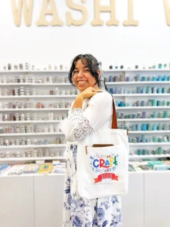 Crossbody Tote Bag - Little Craft Fest Exclusive -Little Craft Place A3A6A245 46A2 45E7 AC74 561381E99E75