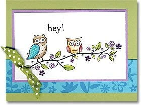 Tiny Owl Stamp Tiny Owl Stamp -Little Craft Place A49422