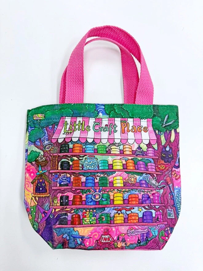 Sara Szewczyk x Little Craft Place Mini Tote Bag Sara Szewczyk X Little Craft Place Mini Tote Bag -Little Craft Place A989D748 8476 44D6 9781 4E9231CFA30D