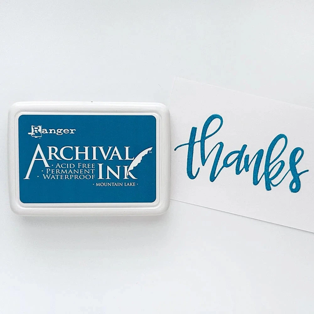 Vermillion Ranger Archival Ink Pad - Mountain Lake Vermillion Ranger Archival Ink Pad - Mountain Lake -Little Craft Place AIP85416 ArchivalInkPad MountainLake 02 512bd8ef 08fc 4174 9c77 68f537040ad1