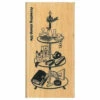 Afternoon Stationery Rubber Stamp -Little Craft Place AfternoonStationeryRubberStamp