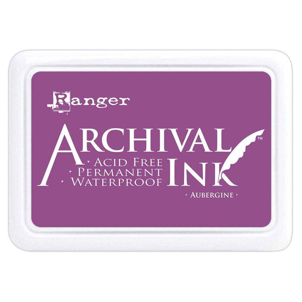 Archival Ink™ Pad- Aubergine Archival Ink™ Pad- Aubergine -Little Craft Place ArchivalInk PadsAubergine3