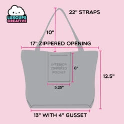 Axolotl Tote Bag -Little Craft Place AxolotlToteBag5