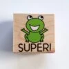 Super Frog Rubber Stamp