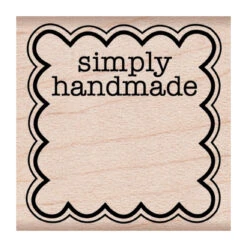 Simply Handmade Rubber Stamp