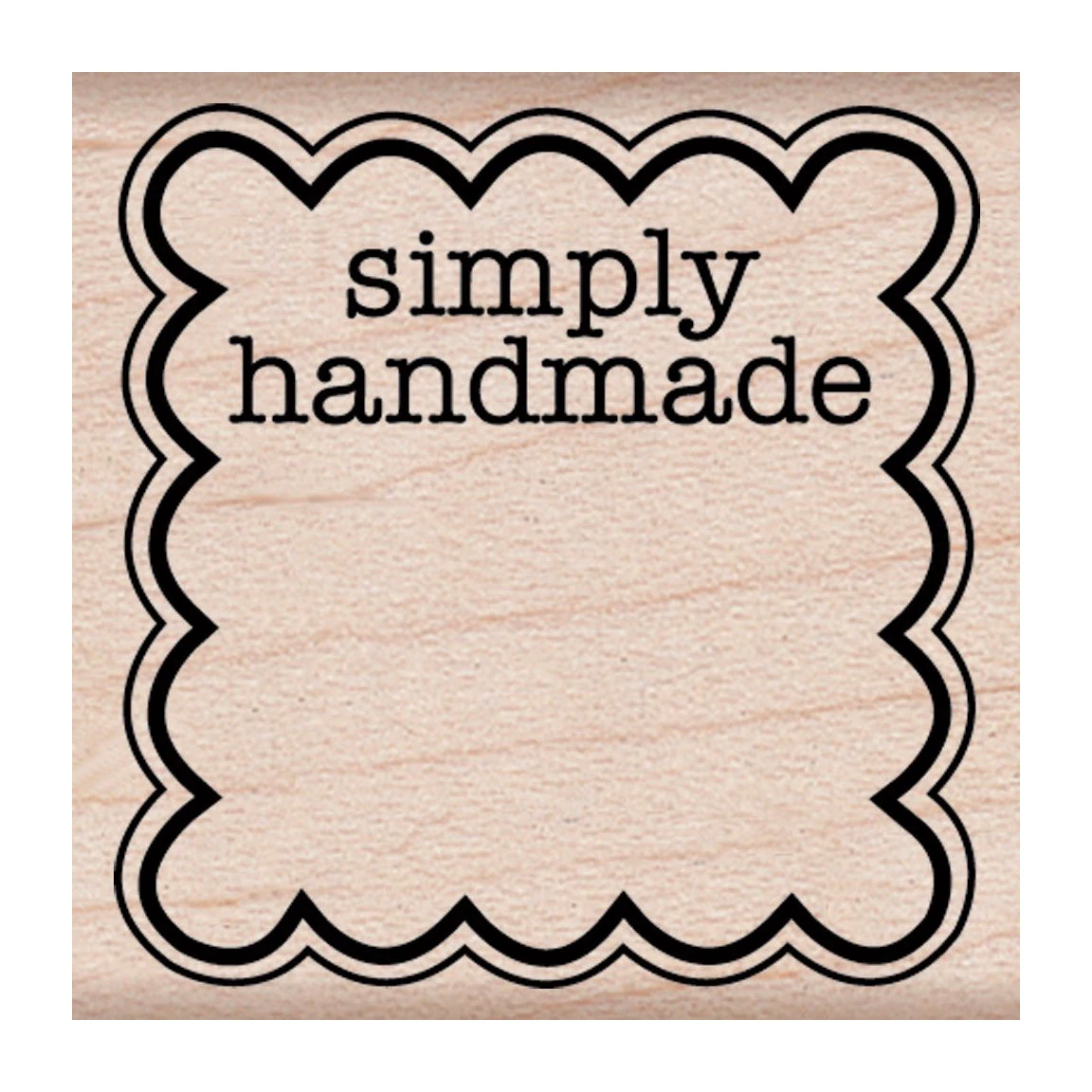 Simply Handmade Rubber Stamp Simply Handmade Rubber Stamp -Little Craft Place B5389