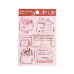 BGM Clear Stamp Set - Picture Diary
