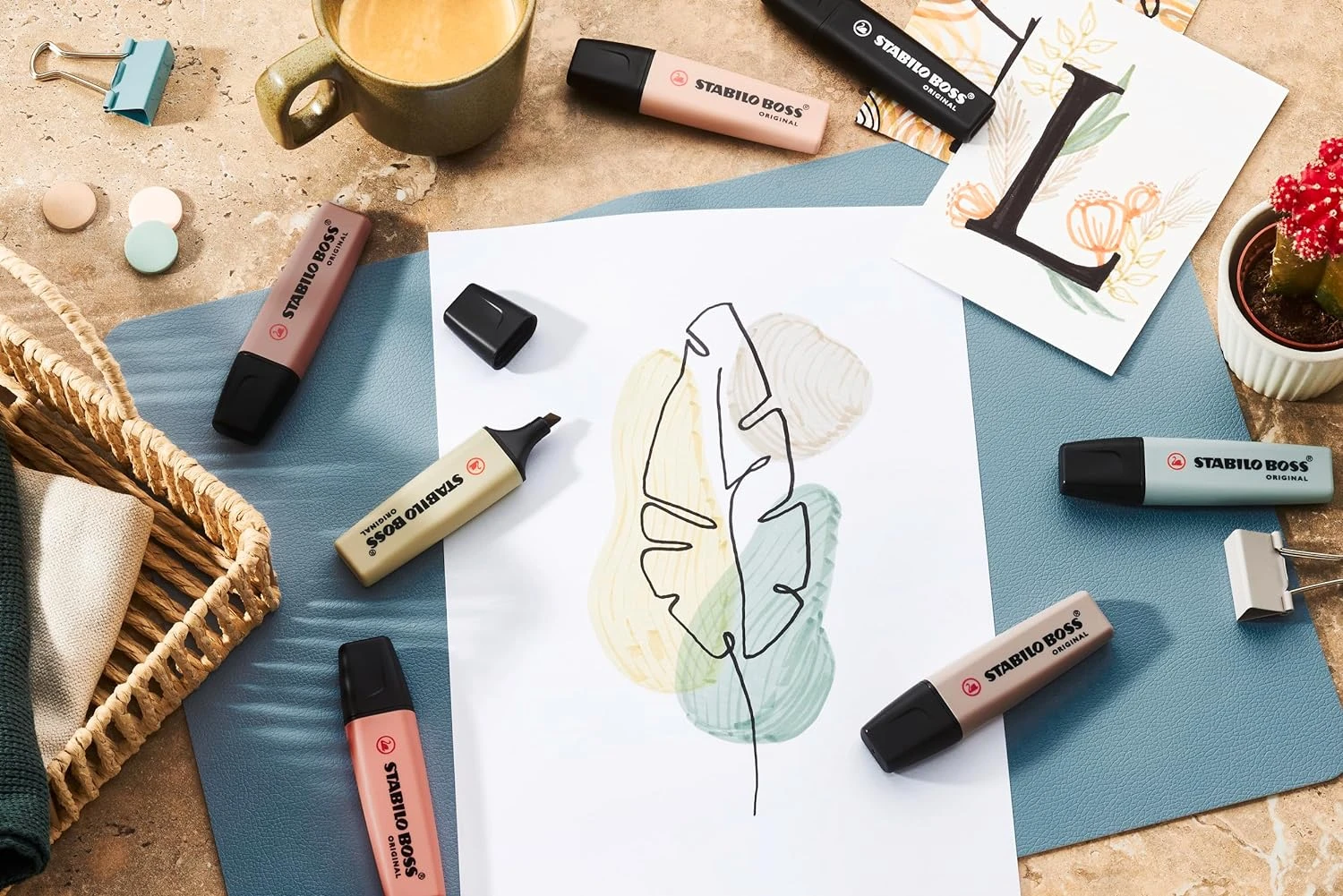 STABILO Highlighter NatureCOLORS - Pack of 8 STABILO Highlighter NatureCOLORS - Pack Of 8 -Little Craft Place BOSSORIGINALNatureCOLORSHighlighterSetf 40a304e0 075b 4dbd abe3 85ef3a3b9355