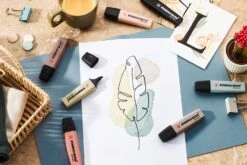 STABILO Highlighter NatureCOLORS - Pack Of 4 - Beige, Warm Grey, Earth Green, Black -Little Craft Place BOSSORIGINALNatureCOLORSHighlighterSetf 4afe8076 f988 480b b0ee 90c6de0e657b