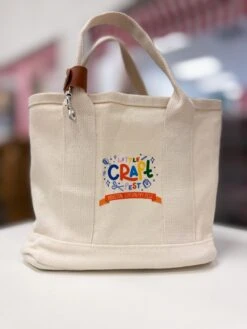 Mini Canvas Tote Bag - Little Craft Fest Exclusive -Little Craft Place CEFEBE89 43E4 4AC0 BFEB 33CA17C05B0A