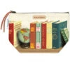 Library Books Vintage Pouch