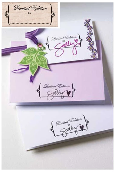 Limited Edition Rubber Stamp Limited Edition Rubber Stamp -Little Craft Place D4929B 2