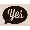 Yes Stamp -Little Craft Place D5737