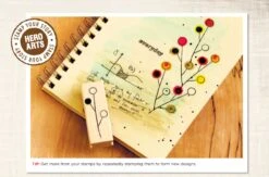 Color The Branch Rubber Stamp 6 Color The Branch Rubber Stamp -Little Craft Place D5834D