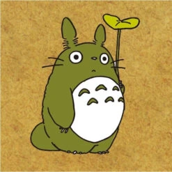 Dancing Totoro Rubber Stamp -Little Craft Place DancingTotoroRubberStamp1