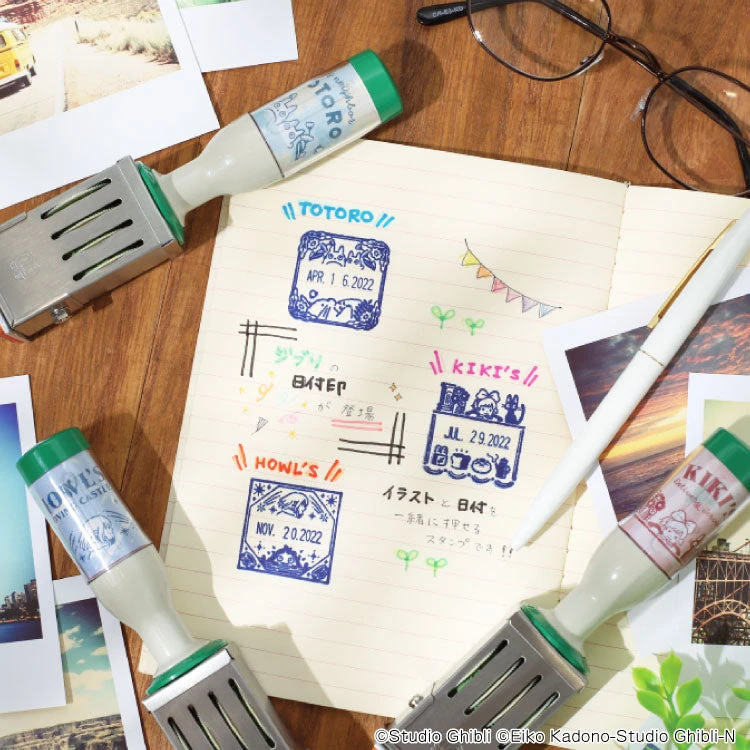 Ghibli Date Stamp - My Neighbor Totoro Ghibli Date Stamp - My Neighbor Totoro -Little Craft Place DateStampStudioGhibli3