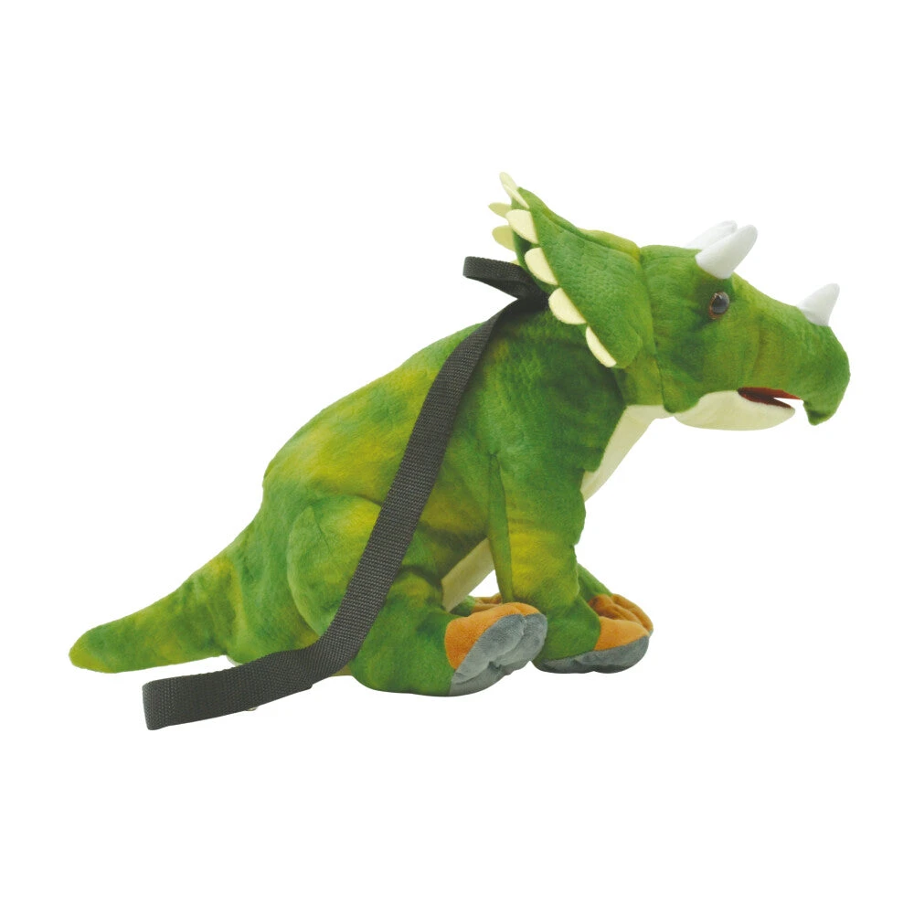 Dinosaur Plush Backpack Triceratops Dinosaur Plush Backpack Triceratops -Little Craft Place DinosaurPlushBackpackTriceratops5