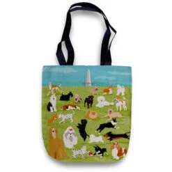 Dog Days Of Summer At The National Mall Tote Bag