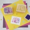 Festival Caravan Trailer Rubber Stamp 2 Festival Caravan Trailer Rubber Stamp -Little Craft Place FestivalCaravanTrailerRubberStamp