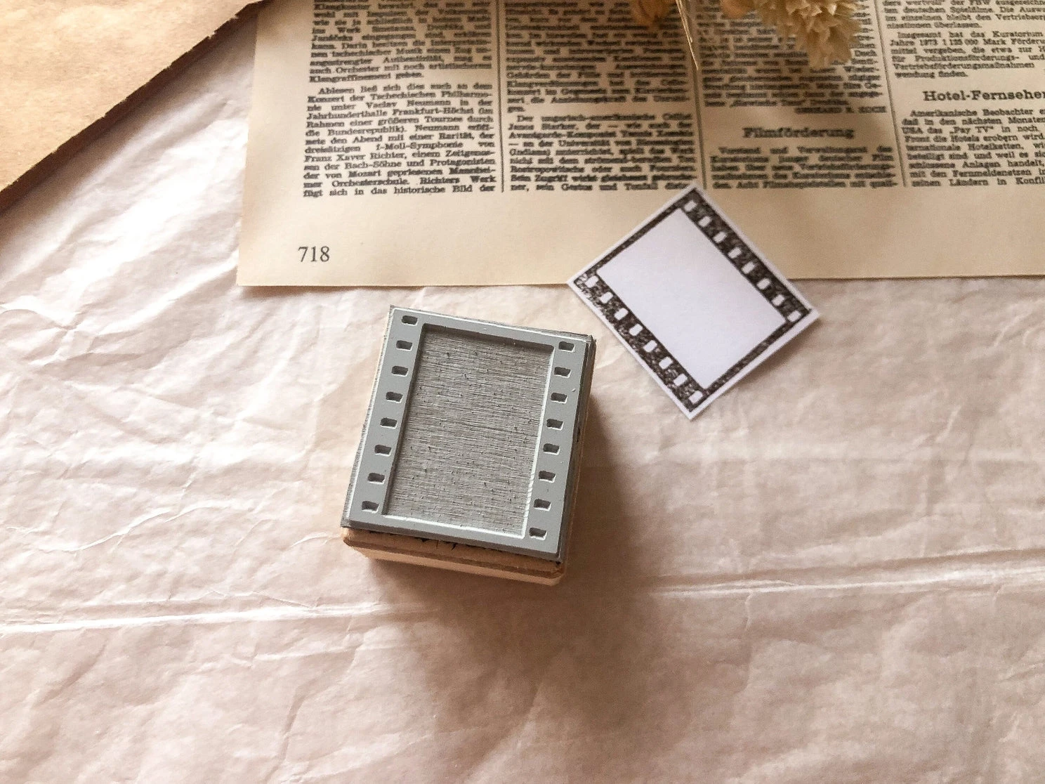 Film Rubber Stamp Film Rubber Stamp -Little Craft Place FilmRubberStamp2