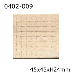 Grid Rubber Stamp