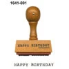 Happy Birthday Rubber Stamp 1 Happy Birthday Rubber Stamp -Little Craft Place HappyBirthdayRubberStamp
