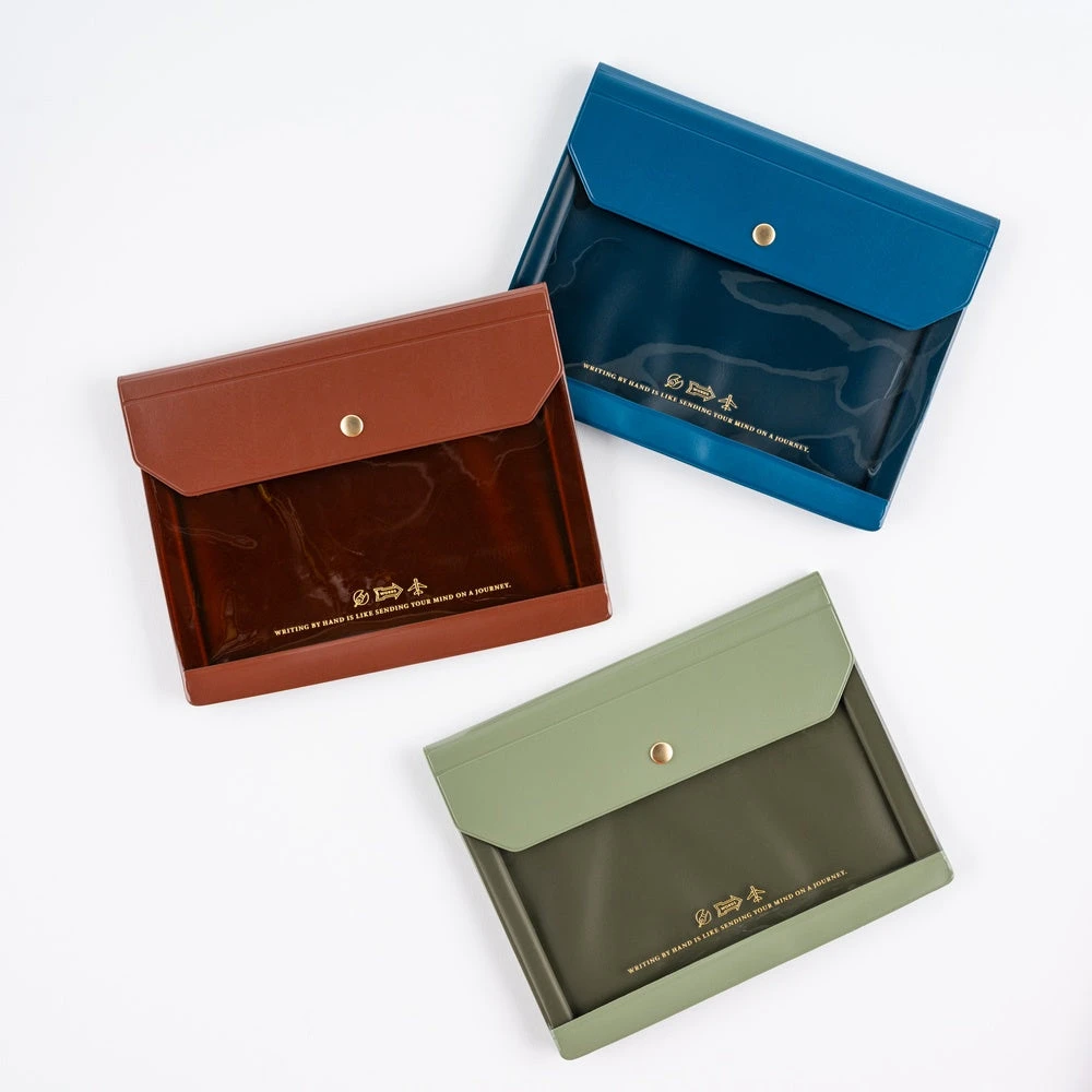 Hobonichi Alettone: Document Case for A6 Size Hobonichi Alettone: Document Case For A6 Size -Little Craft Place Hobonichi Alettone Document Case for A6 Size