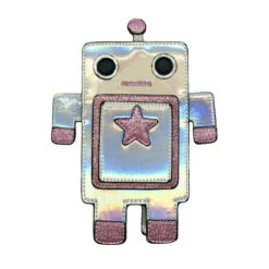 Holographic Robot Handbag 4 Holographic Robot Handbag -Little Craft Place HolographicRobotHandbag4