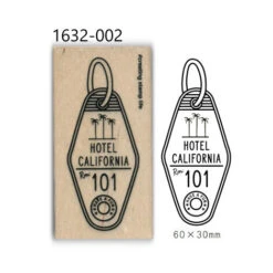 Hotel Keyring Rubber Stamp