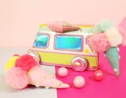Ice Cream Truck Handbag -Little Craft Place IceCreamTruckHandbag3