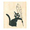 Jiji And Fountain Pen Rubber Stamp 1 Jiji And Fountain Pen Rubber Stamp -Little Craft Place JijiandFountainPenRubberStamp