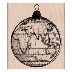 World Ornament Stamp