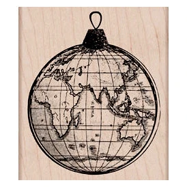 World Ornament Stamp World Ornament Stamp -Little Craft Place K5861