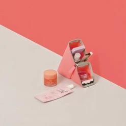 Sonic Kakusta Portable Pen Stand Coral Pink 6 Sonic Kakusta Portable Pen Stand Coral Pink -Little Craft Place KakustaPortablePenStandCoralPink2