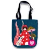 Kusameow Yayoi Kusama With Love Tote Bag 2 Kusameow Yayoi Kusama With Love Tote Bag -Little Craft Place KusameowYayoiKusamawithLoveToteBag