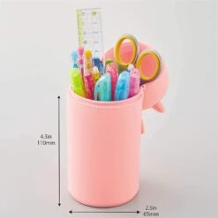 Lihit Lab PuniLabo Stand Up Pen Case - Large 5 Lihit Lab PuniLabo Stand Up Pen Case - Large -Little Craft Place LIHITLABPuniLaboStandUpPenCase1 1