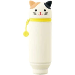 Lihit Lab PuniLabo Stand Up Pen Case -Little Craft Place LIHITLABPuniLaboStandUpPenCaseCalicoCat