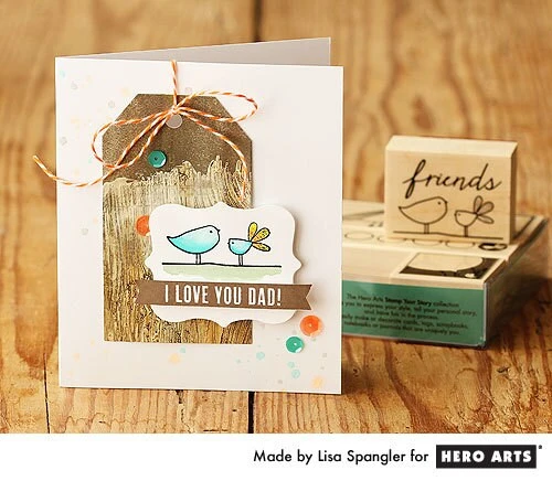 Friendly Birds Rubber Stamp Set Friendly Birds Rubber Stamp Set -Little Craft Place LP285FriendlyBirdsRubberStampSet4