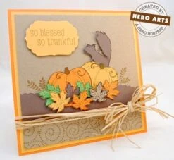 Thankful Rubber Stamp Set -Little Craft Place LP295ThankfulStampSet4