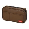 Lihit Lab Book Style Pen Case - Standard - Brown -Little Craft Place LihitLabBookStylePenCase StandardBrown