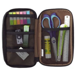 Lihit Lab Book Style Pen Case - Triple - Black -Little Craft Place LihitLabBookStylePenCase Triple Black3